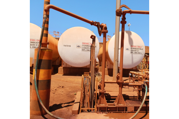 Liquip LBM800 Mine Site Loading arm