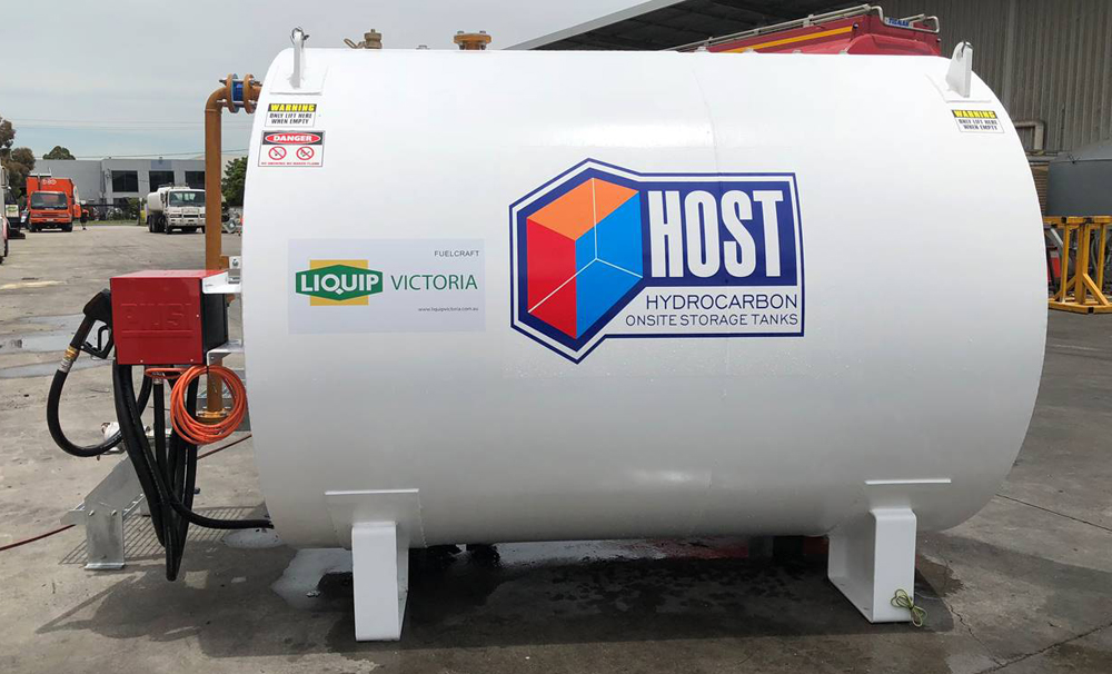 Liquip Victoria HOST Single Wall Round Farm Tank - Diesel