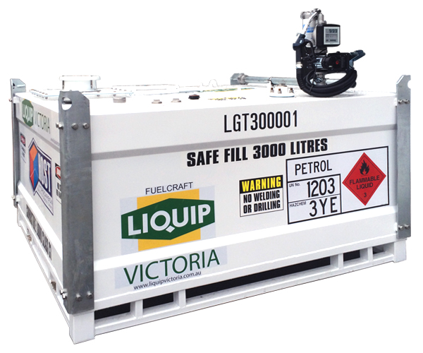 Save money without onsite fuel storage and dispensing using a Self Bunded Tank Solution form Liquip Victoria