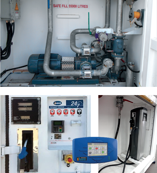 HOST ISO Classic Pump Bay Design and fuel management system