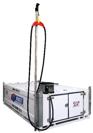 HOST Diesel Cube with High mast Piusi Pump Package